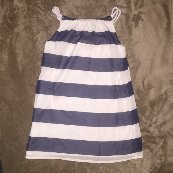 ✨Host Pick✨ Nautica girls size 5 striped dress - Picture 2 of 5